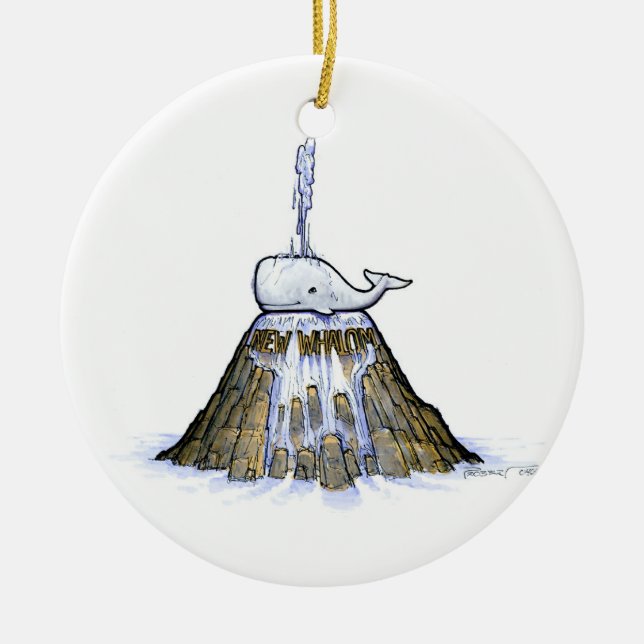New Whalom Fountain  Collectible Ornament (Front)