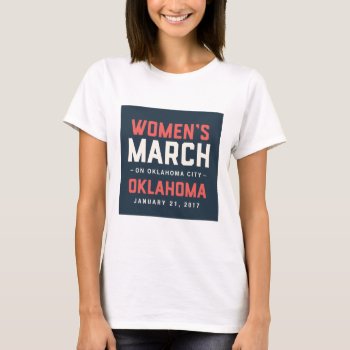 New Women's Short Sleeve T-shirt by Womens_March_on_OK at Zazzle