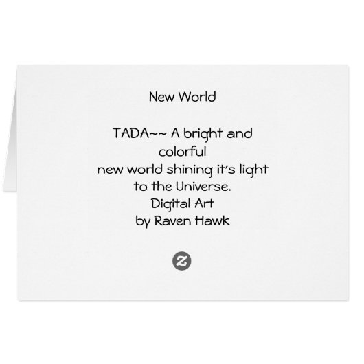 New World (Back Horizontal)