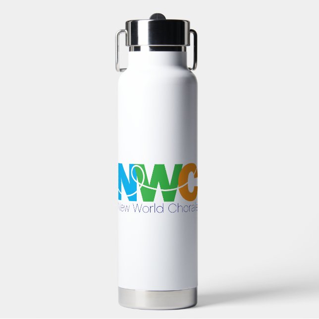 New World Chorale Water Bottle With Straw (Front)