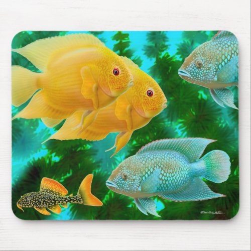 New World Cichlids Mousepad