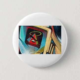 New World Order Graffiti Button