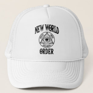 New World Order Illuminati Trucker Hat