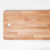 New World Together Romantic Bamboo Cutting Board (Back)