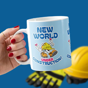 New World Under Construction - JW Volunteer Coffee Mug