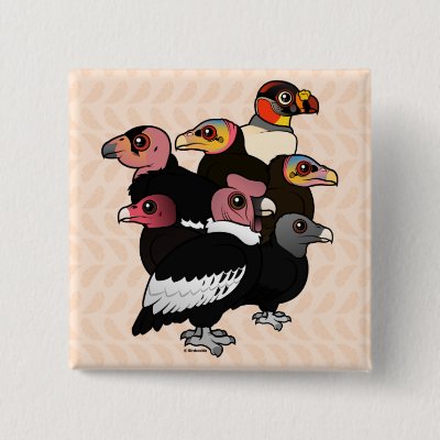 New World Vultures Button