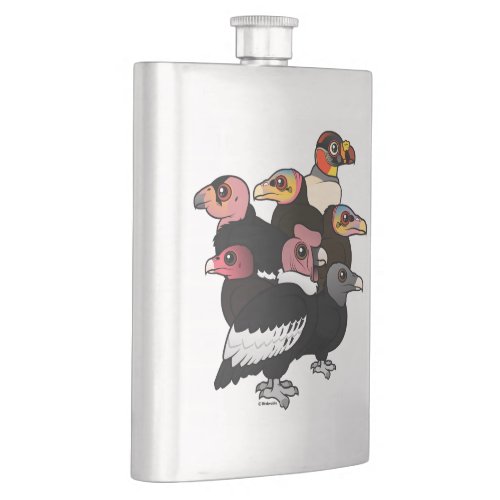 New World Vultures Flask