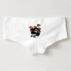 New World Vultures Women's American Apparel Boyshorts Underwear