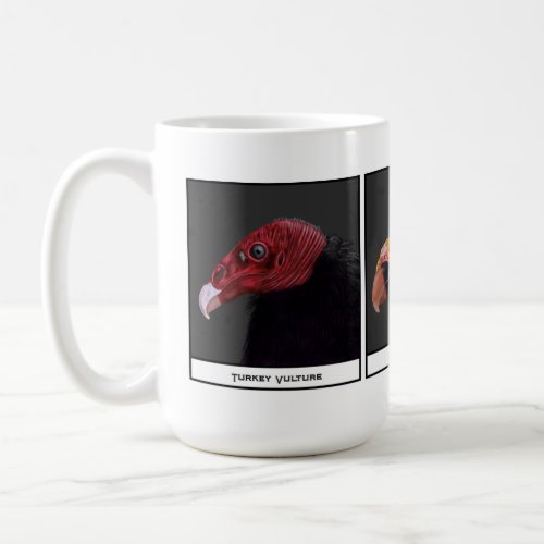 New World Vultures Illustration Coffee Mug