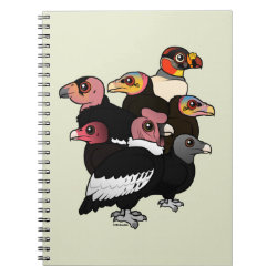 New World Vultures Photo Notebook (6.5