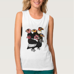 New World Vultures Women's Bella Flowy Muscle Tank Top