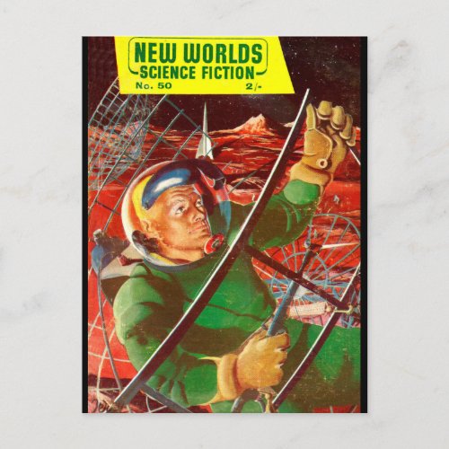 New Worlds 50_Pulp Art Postcard