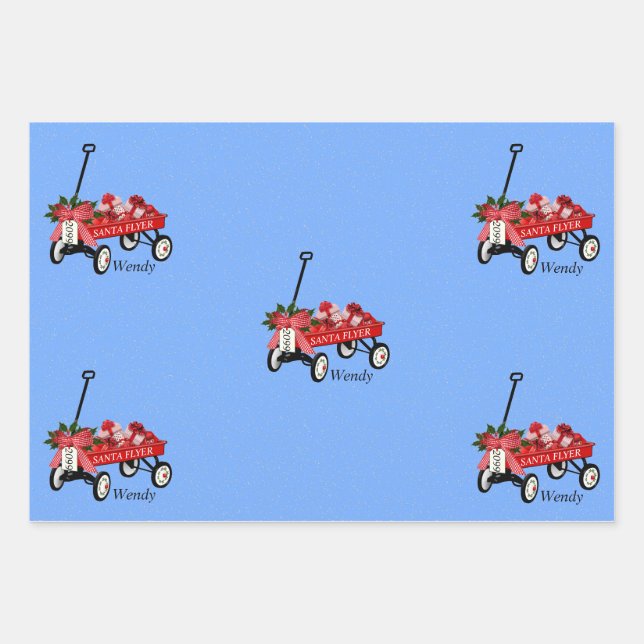 NEW Wrapping Sheet Sets Different Name Assortment. (Front 3)