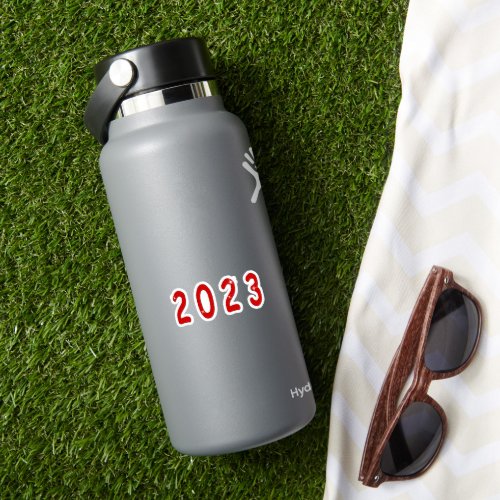 New year 2023 number 2023 new year gift 2023  sticker