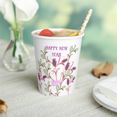 NEW YEAR 2023 PAPER CUP FOR A PARTY CELEBRATION 