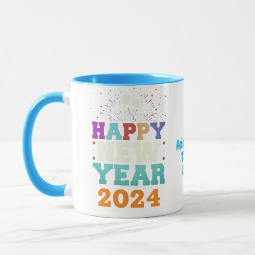 New year 2024 Firework Happy New years Eve Party Mug