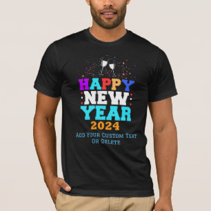 New year 2024 Firework Happy New years Eve Party T-Shirt