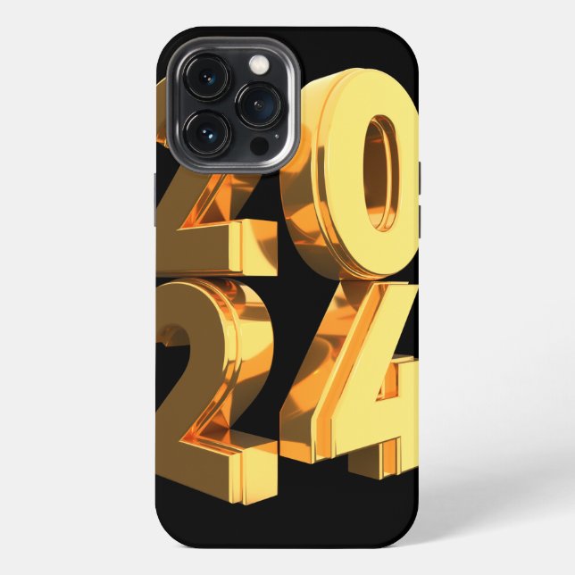 New Year 2024 Iphone Case (Back)