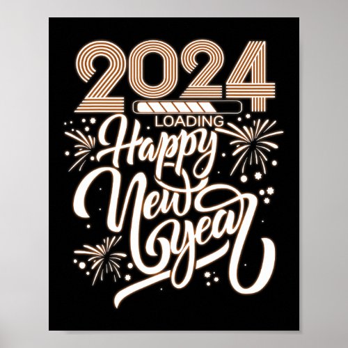 New Year 2024 Loading  Poster
