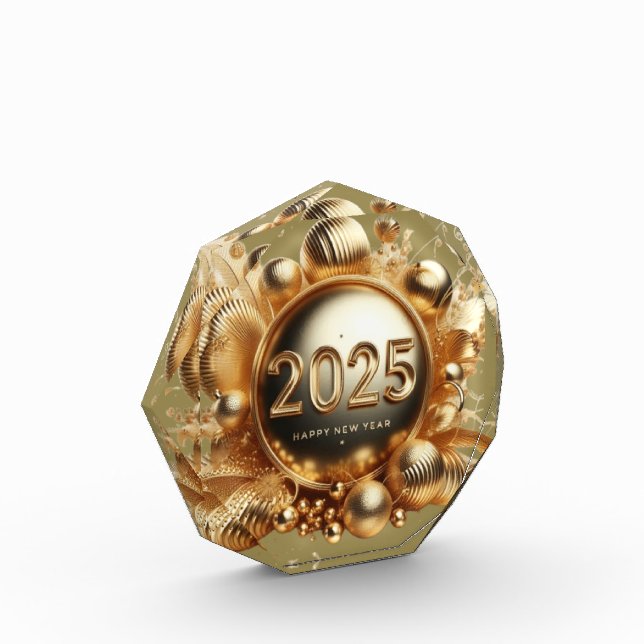 New year 2025 horizontal color photo block (Left)