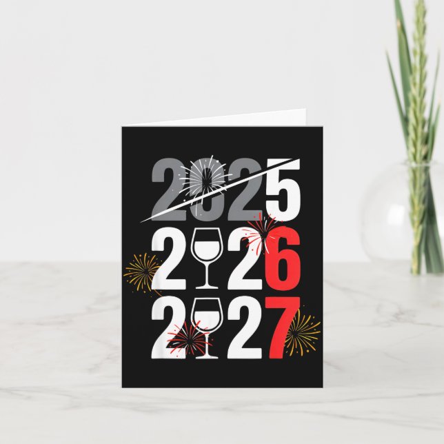 New Year 2026 67 Meme Six Seven Gen Z Alpha Slang  Card (Front)