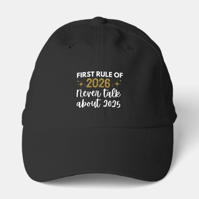 New year 2026 Funny  Performance Cap (Front)