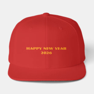  New Year 2026 Red-Hat snapback-Cap Party Vibes Visor