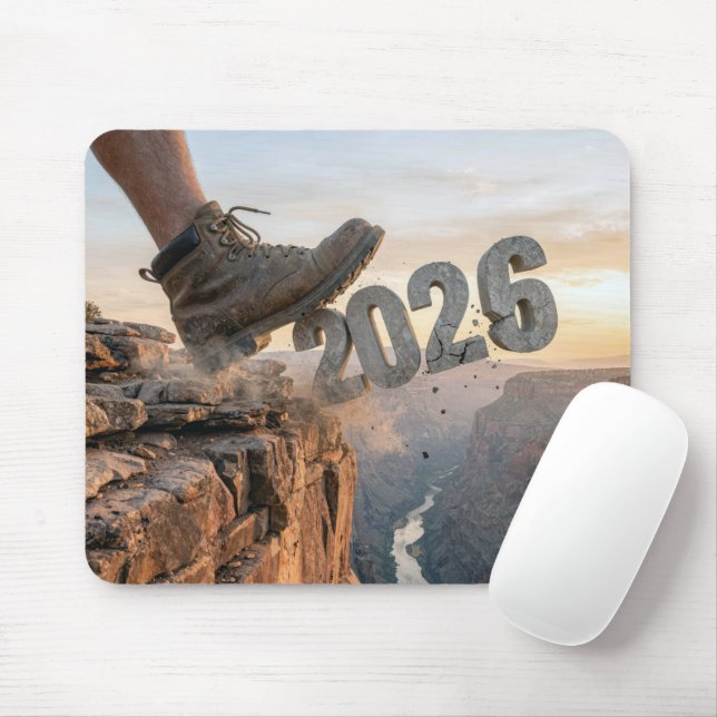 New Year 2027 Mouse Pad (With Mouse)