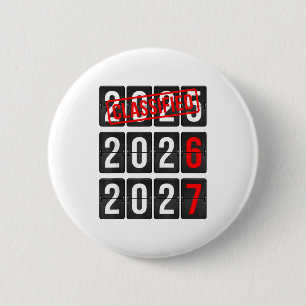 New Year 67 Six Seven Countdown New Year 2026 2027 Button
