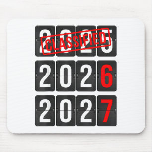 New Year 67 Six Seven Countdown New Year 2026 2027 Mouse Pad