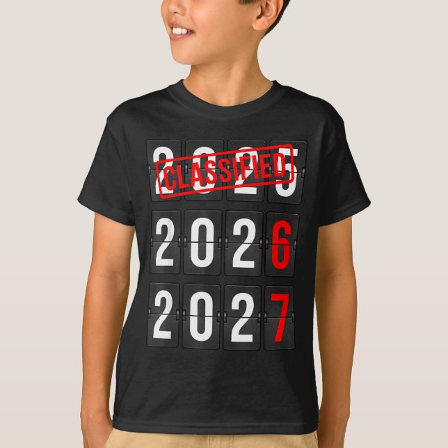 New Year 67 Six Seven Countdown New Year 2026 2027 T-Shirt (Front)