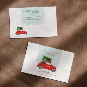 New Year Adventures Change of Address Moving Note Card