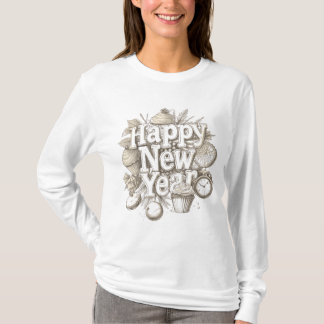 new year amazing  cup cake design T-Shirt