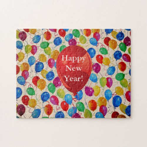 New Year Balloons Jigsaw Puzzle