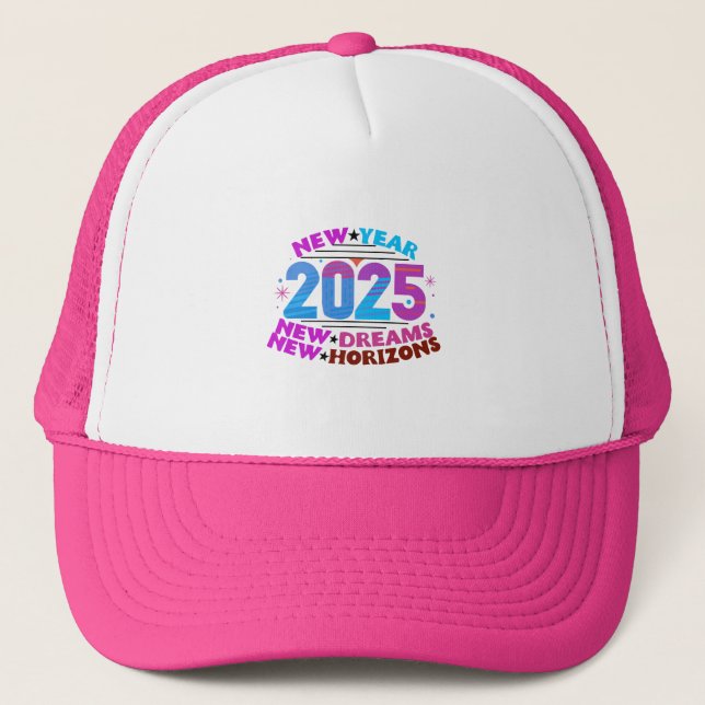 New Year Baseball & Trucker Hats: Hat (Front)
