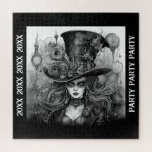 New Year Birthday Halloween Party Steampunk