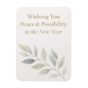 New year calendar  magnet