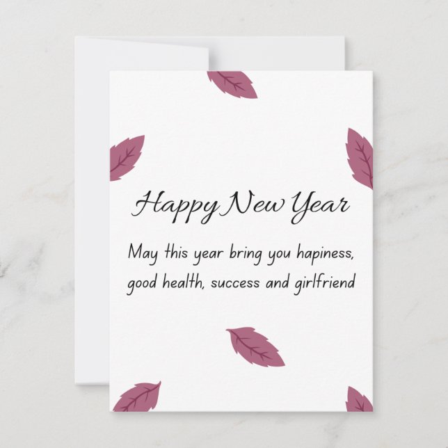 New Year Card (Front)