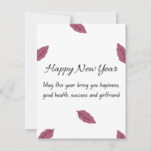 New Year Card