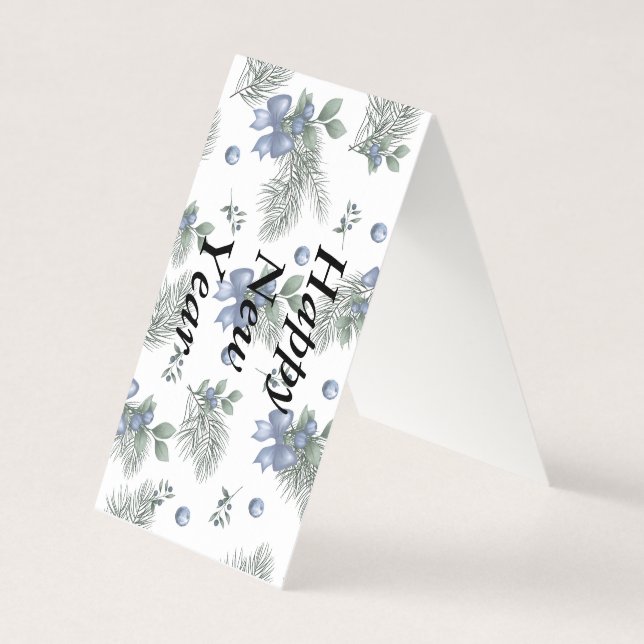 New Year card design (Front)