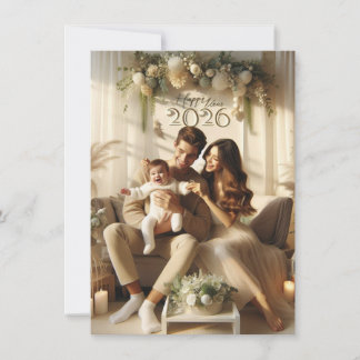 New Year Celebration Card | Family Card