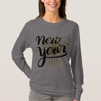New Year Celebration T-Shirt Design
