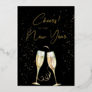 Happy New Year 2024 Champagne Glasses, Personalized Glasses, End of the  Year, Flutes Set, Cheers, Couples Gifts, Bye 2023, Rose Gold Glasses 