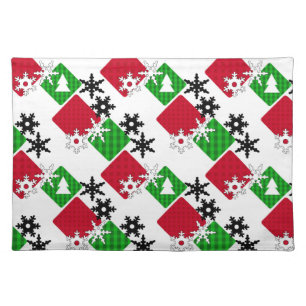 New year , Christmas Cloth Placemat