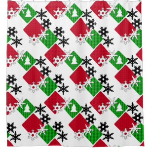 New year , Christmas, Xmas decor Shower Curtain