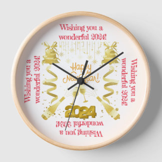 New year clock