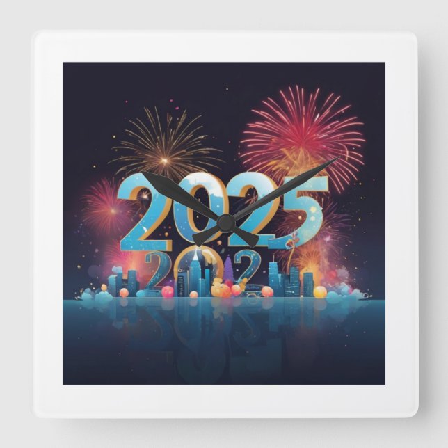 New year clock design  (Front)