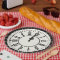 New Year Clock on Fireworks
