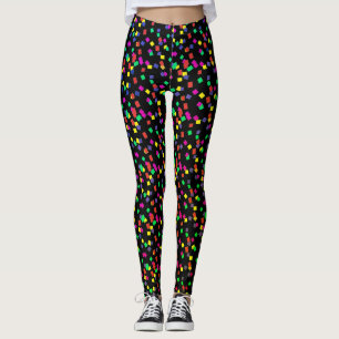 New Year Confetti 2 Leggings