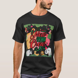 New Year Crew Animal Jungle T-Shirt